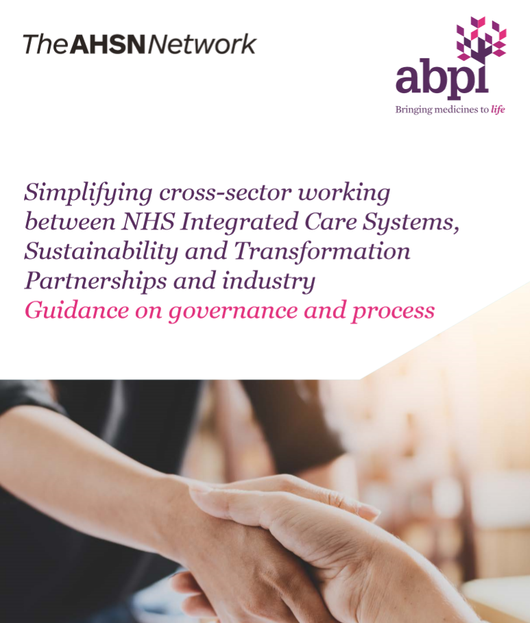Simplifying cross-sector working - a report by the the Health Innovation Network and the ABPI