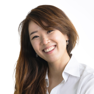 Lucy Jung, CEO Charco Neurotech, smiles at camera
