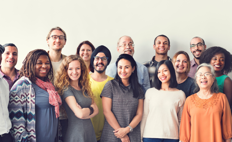 Group of people standing together