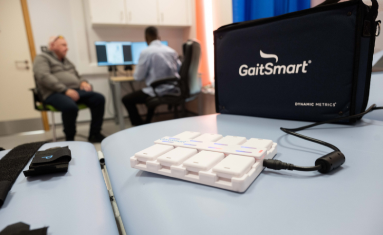 GaitSmart device in clinic