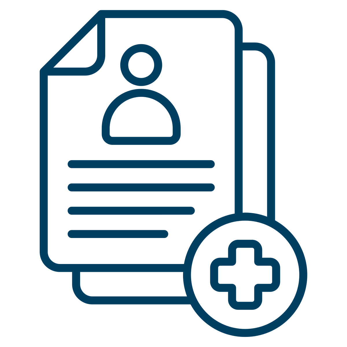 Health data icon