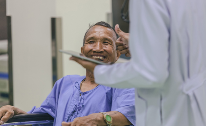 Patient and clinican