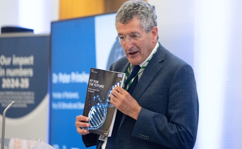 At the East of England APPG, Peter Prinsley MP, presents the Ten Year Health Plan to the audience
